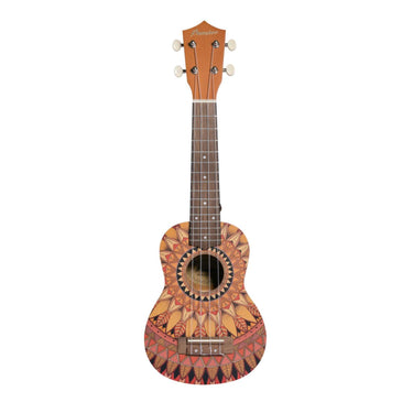 Ukulele Soprano Bamboo Ukelele Bu-21 Summer Con Funda Uculele